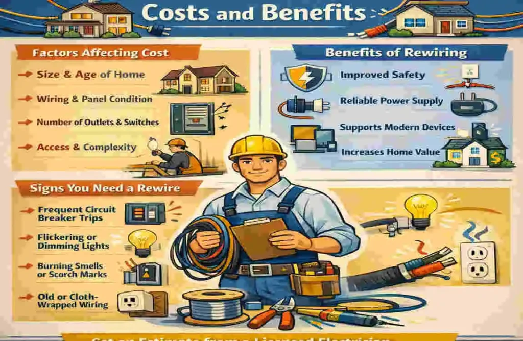 is it worth rewiring a house