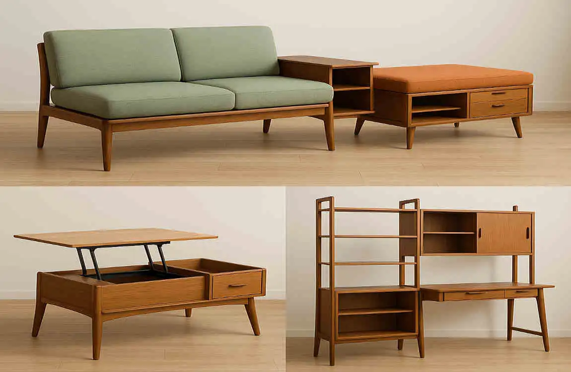 Mid Century Furniture Trends to Elevate Your Home: From Curved Sofas to Walnut Sideboards