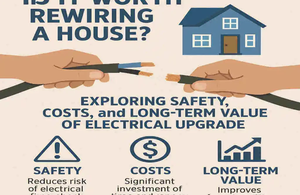 Is It Worth Rewiring a House? Exploring Safety, Costs, and Long-Term Value of Electrical Upgrade Is It Worth Rewiring a House? Exploring Safety, Costs, and Long-Term Value of Electrical Upgrade