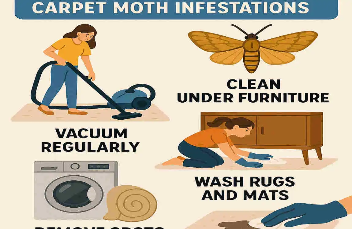 How Do Carpet Moths Get in Your House? Effective Cleaning Tips to Prevent and Eliminate Infestations