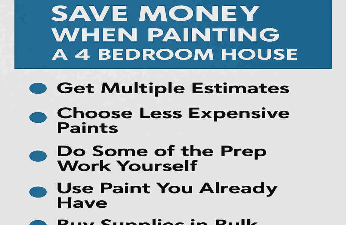 UK Cost to Paint a 4 Bedroom House: Complete Price Guide & Expert Tips to Save Money