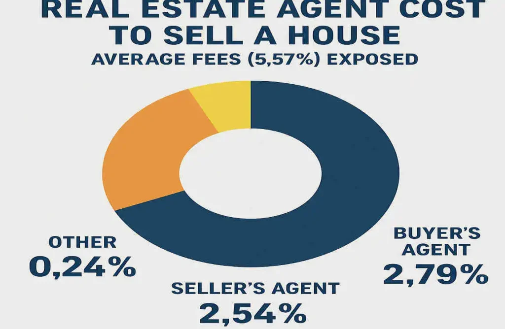 Real Estate Agent Costs to Sell a House: Average Fees (5.57%) Exposed