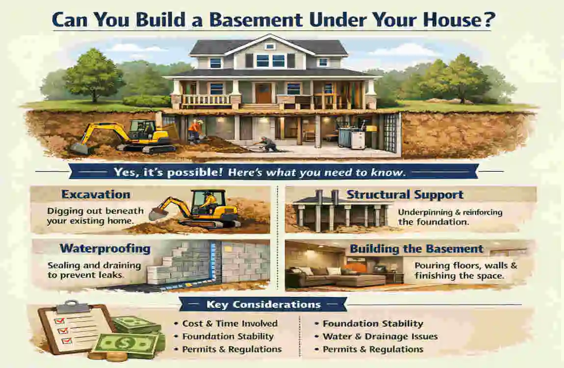 DIY Guide: Constructing a Basement Under Your House