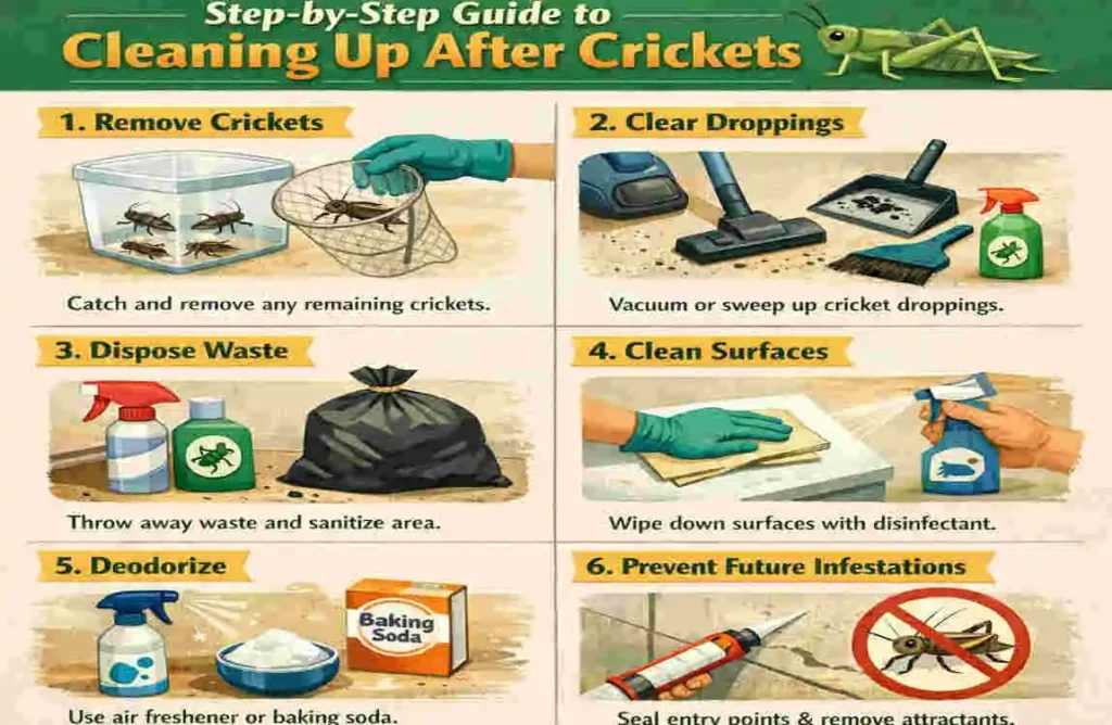 why is there a cricket in my house cleaning tips
