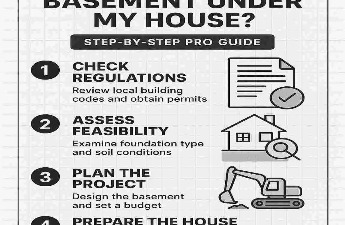 Can I Build a Basement Under My House? Permits, Costs, Feasibility & Pro Guide