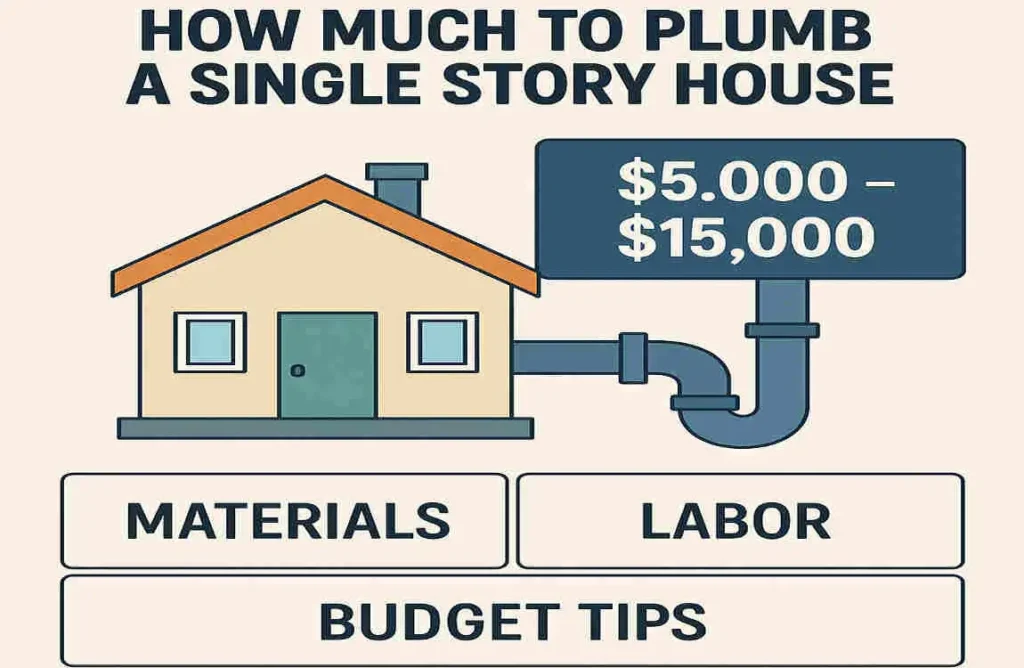 Cost Guide: How Much to Plumb a Single Story House — Materials, Labor & Budget Tips Cost Guide: How Much to Plumb a Single Story House — Materials, Labor & Budget Tips