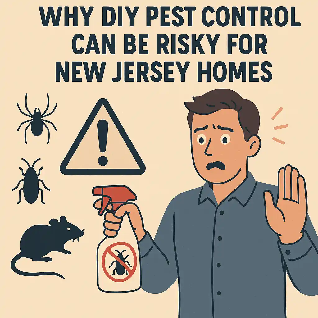 Why DIY Pest Control Can Be Risky for New Jersey Homes
