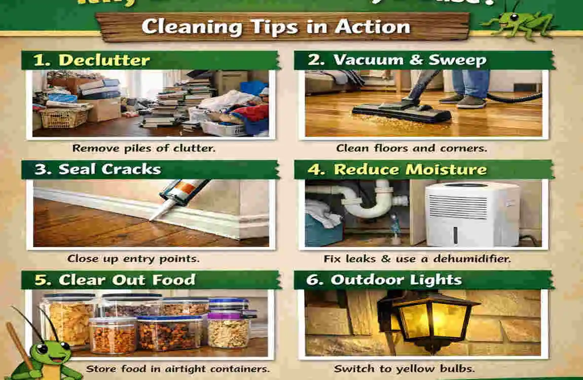 why is there a cricket in my house cleaning tips