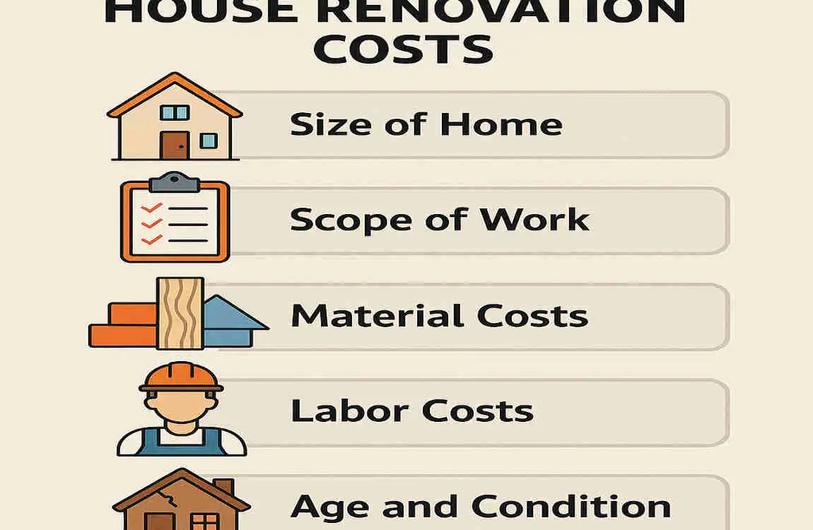 Average Cost of a Full House Renovation UK : Complete Budget Breakdown