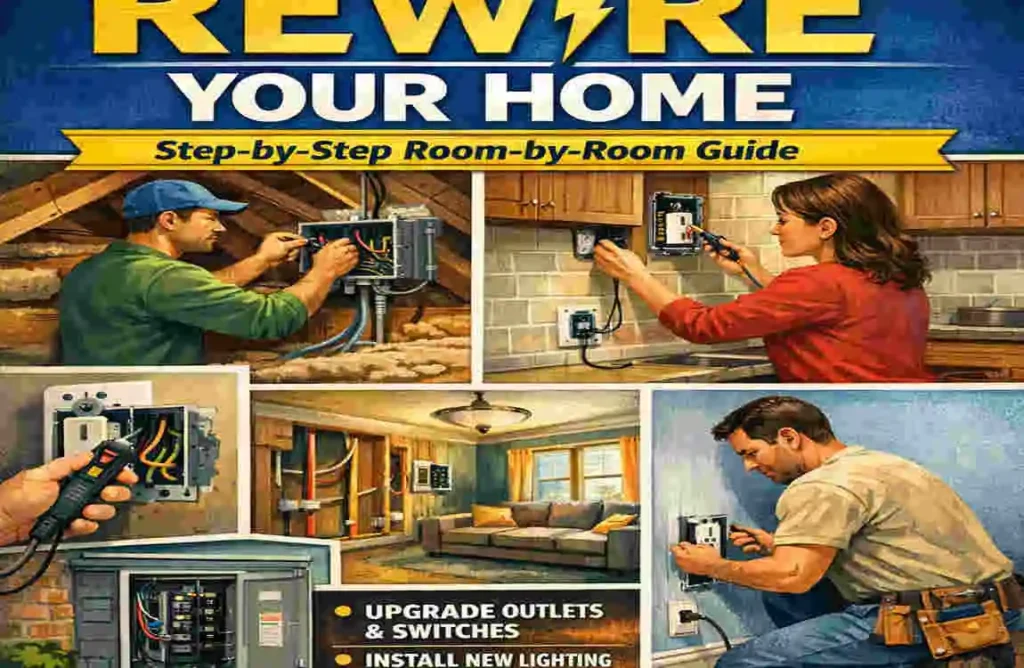Can You Rewire a House Room by Room?
