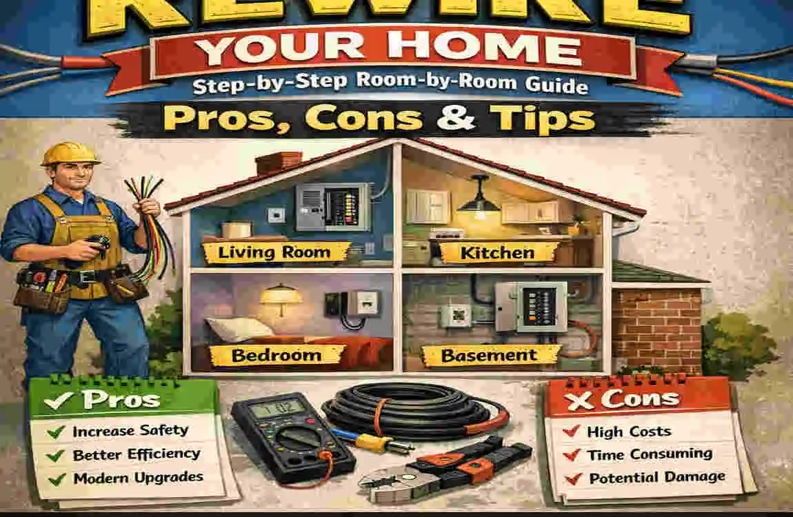 Can You Rewire a House Room by Room?