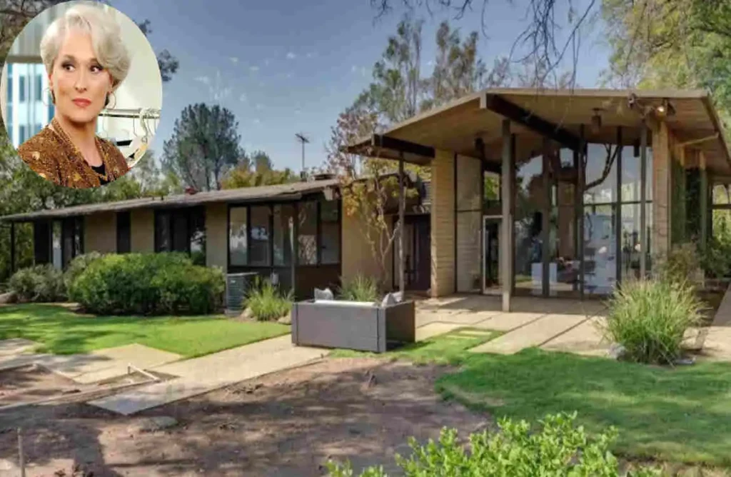 Inside Meryl Streep’s $3.6M Pasadena Mansion: Midcentury Gem with Pool & Mountain House Views Meryl Streep's house
