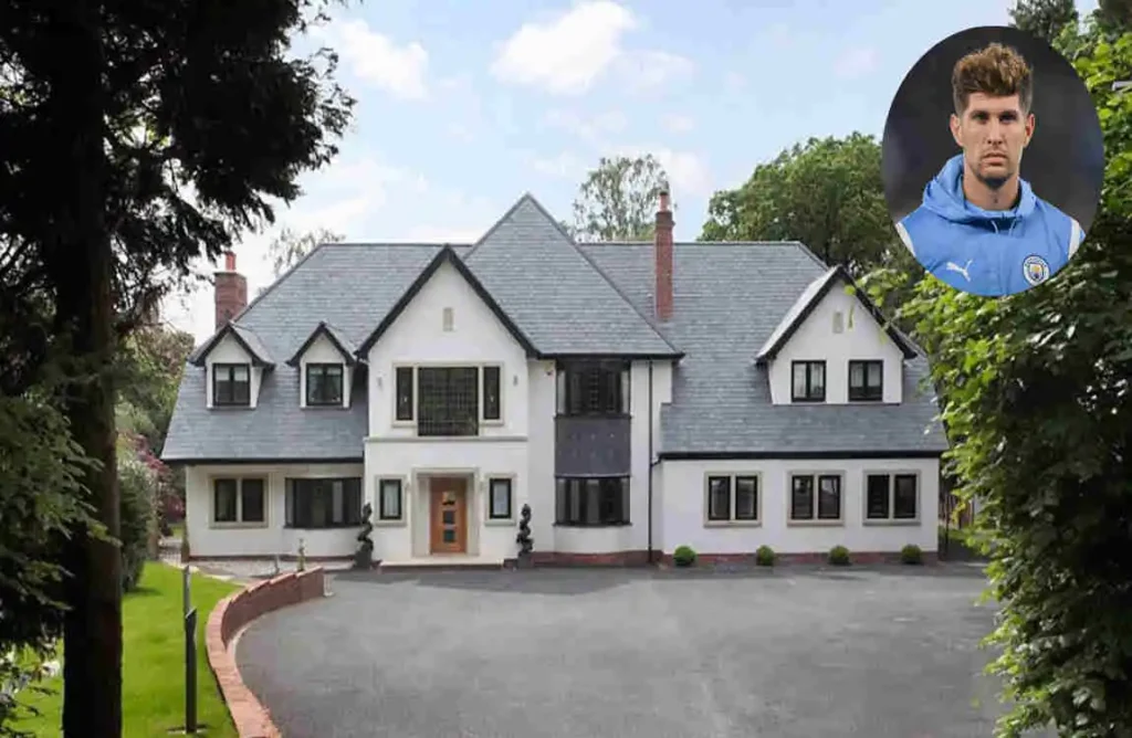 John Stones' house