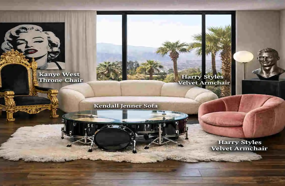 celebrity house furniture