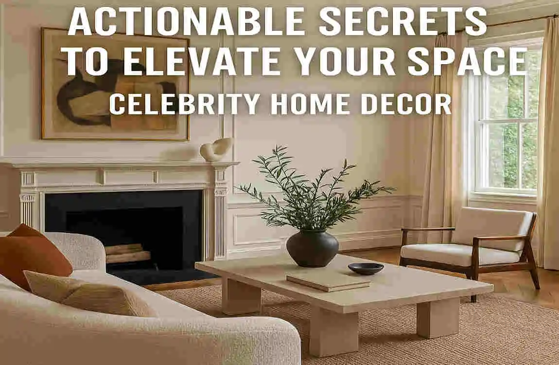 celebrity home decor