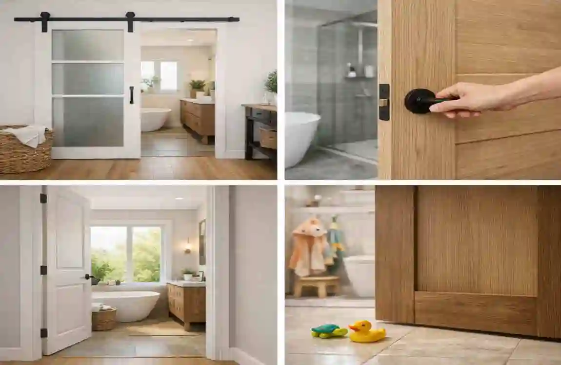 bathroom doors design latest