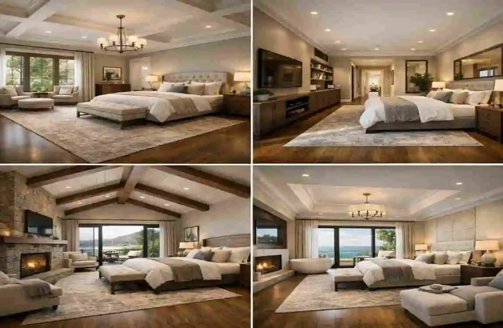 How Big Should a Master Bedroom Be? Size Benchmarks, Layout Tips, and House Design Ideas what's a good size master bedroom