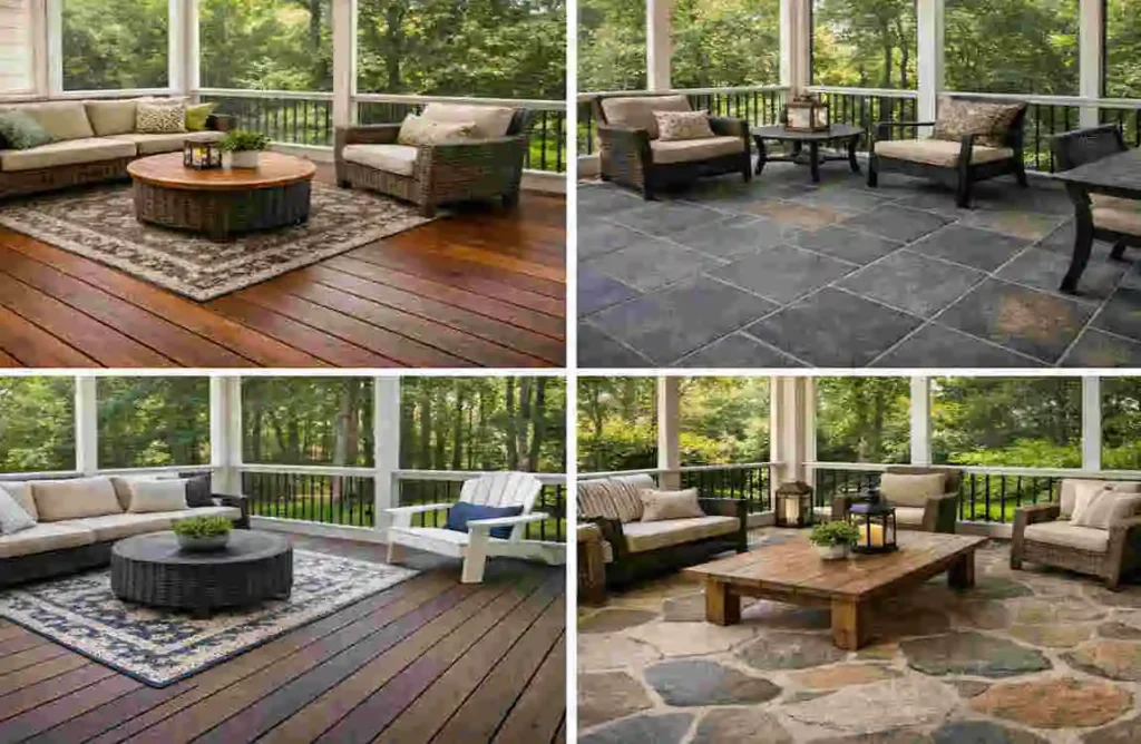 What Is the Best Flooring for Screened Porch