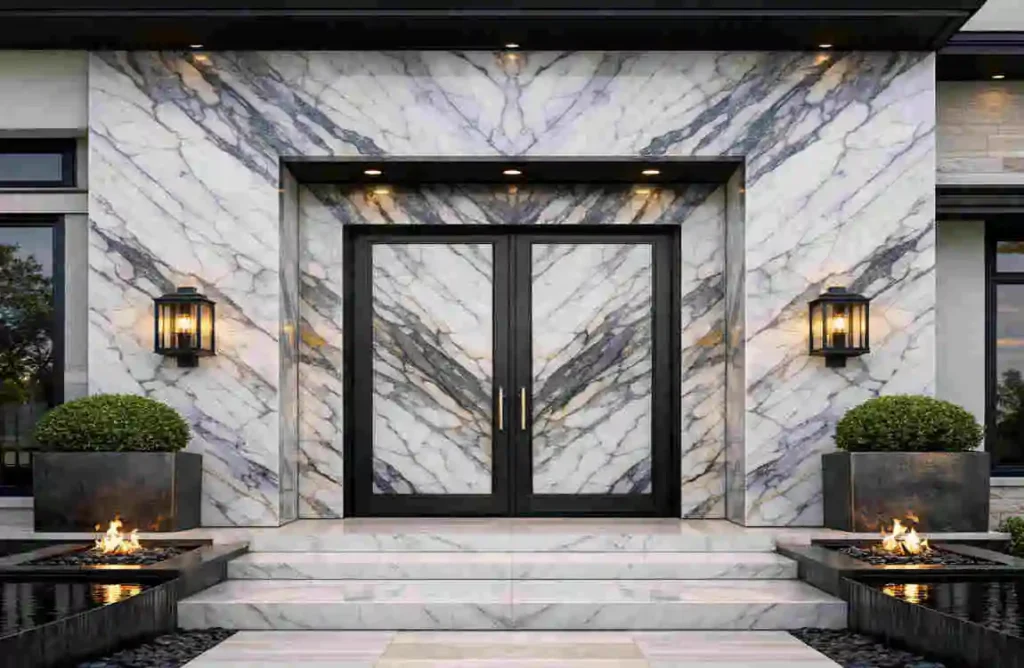 Professional Open Book Marble Panel Insulation