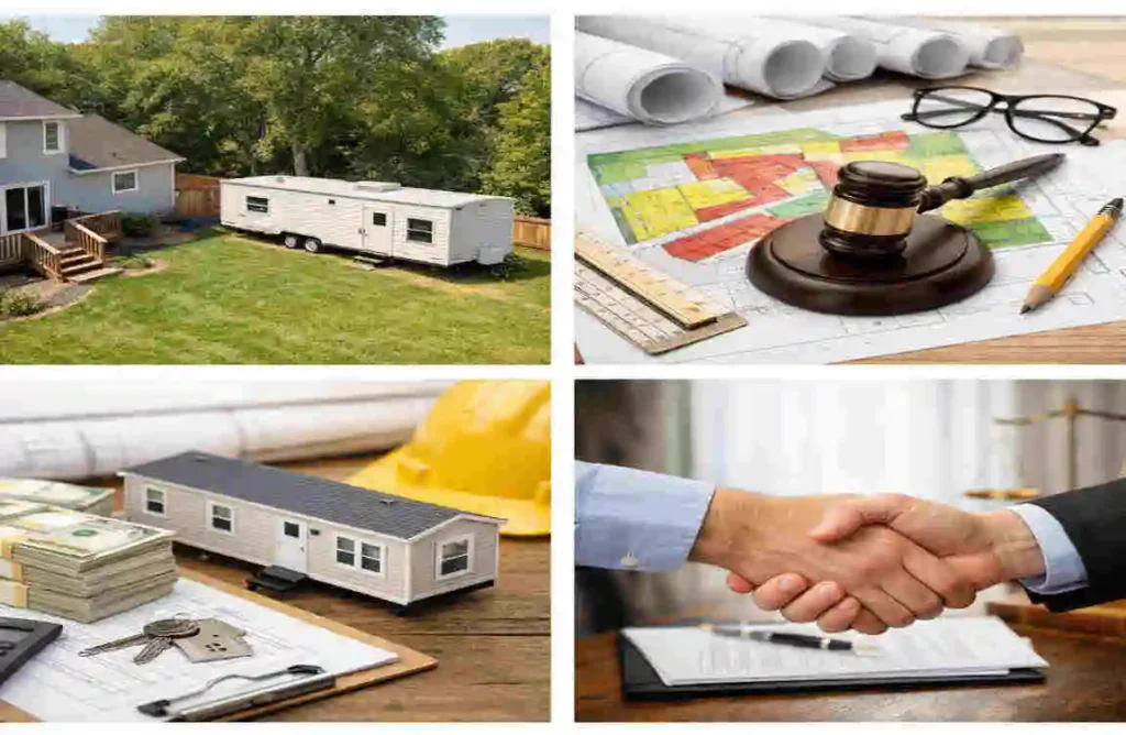 Can I Put a Mobile Home Next to My House