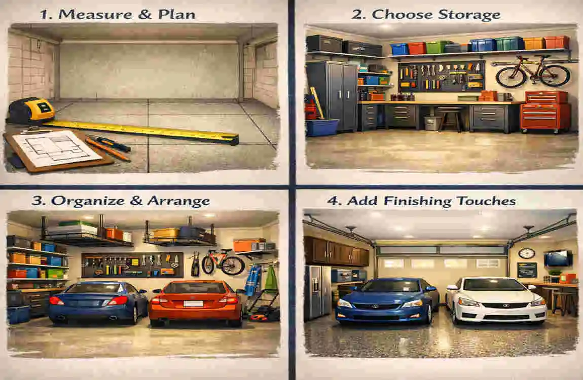 How Many Sq Feet is a 2 Car Garage