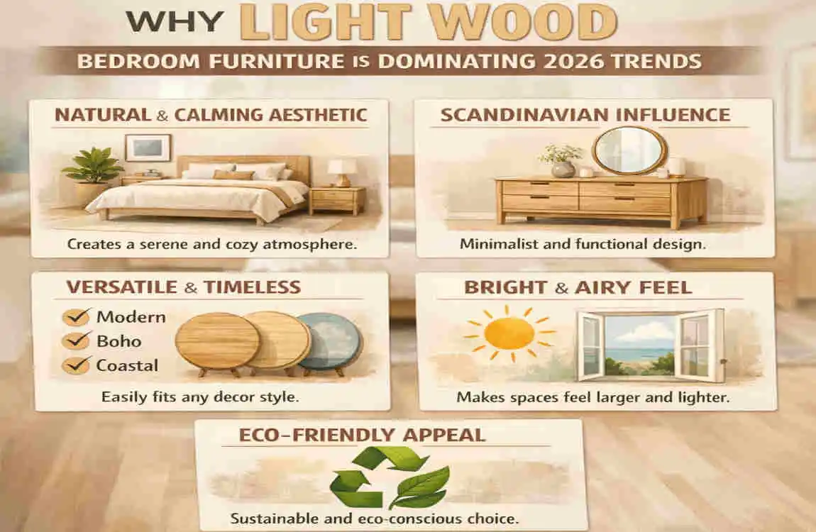 Light Wood Bedroom Furniture