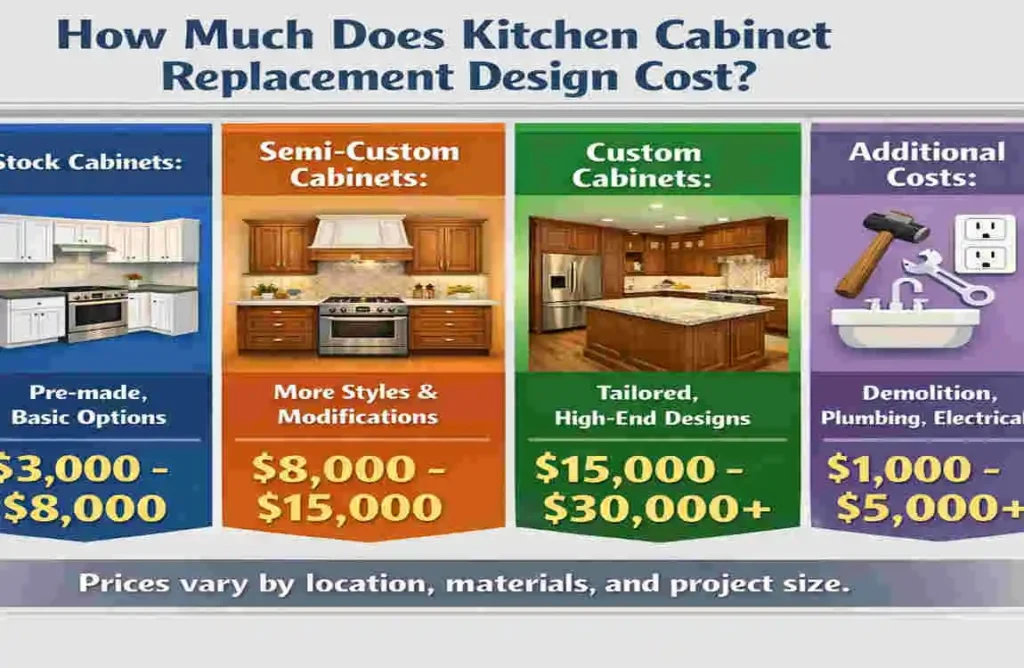 kitchen cabinet replace design
