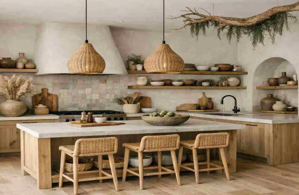 Organic Modern Kitchen Trends: Must-Have House Design Ideas kitchen cabinet replace design