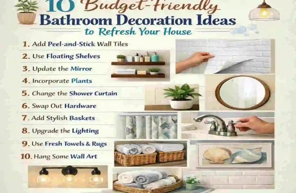 Bathroom Decoration Ideas on a Budget