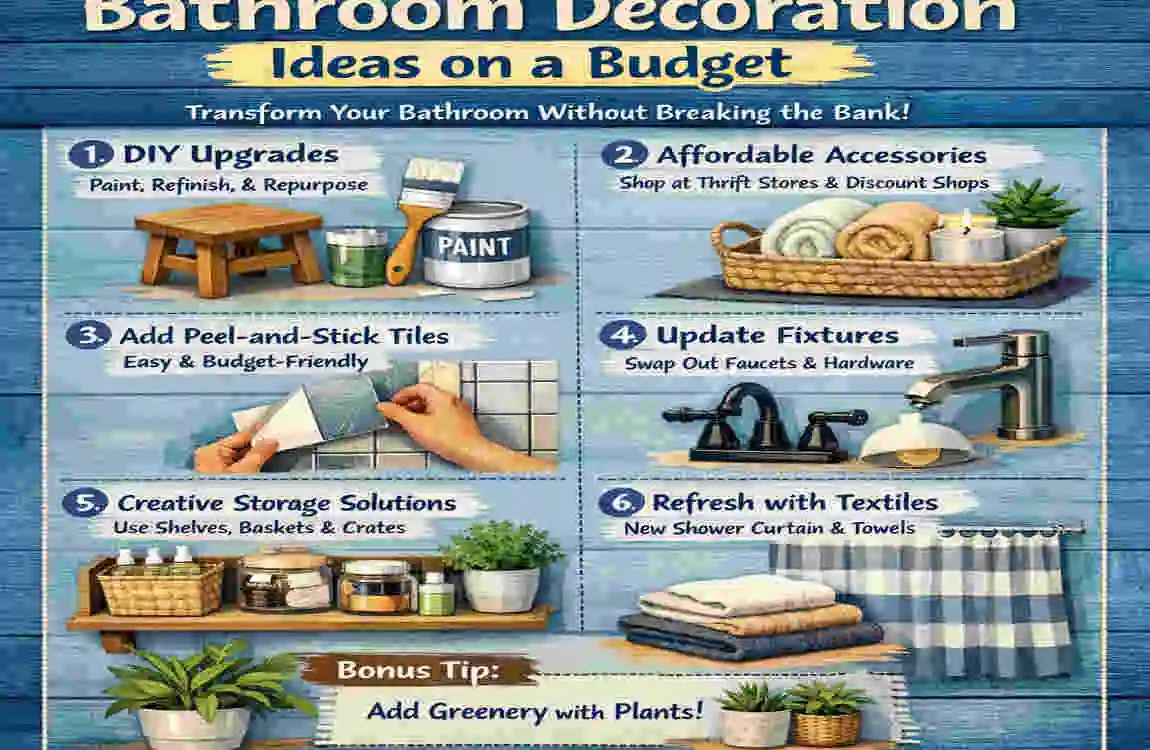 Bathroom Decoration Ideas on a Budget