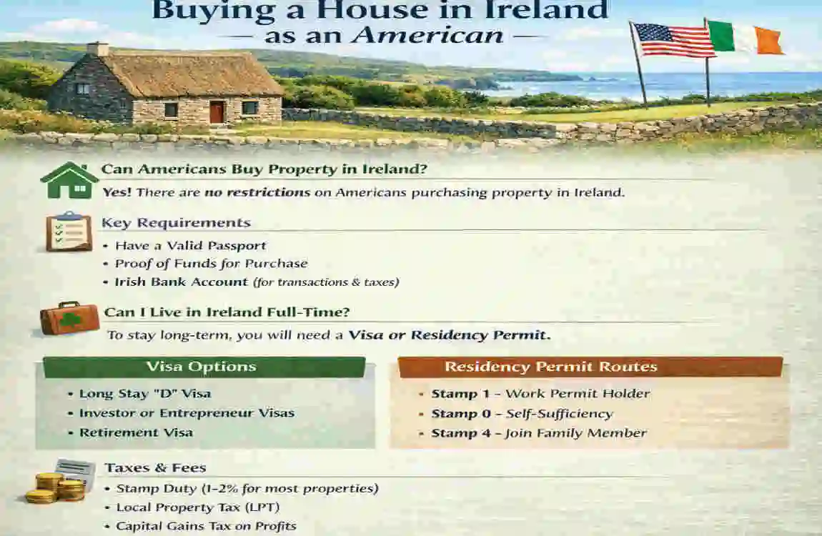 buying a house in ireland as an american