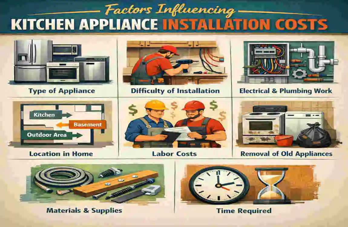 Kitchen Appliance Installation Cost for Homes