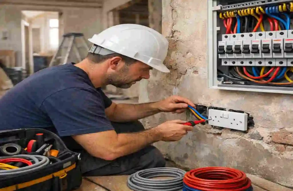 UK Guide: 3-Bed House Rewiring Costs (£4.5K-£8K) – Save Big on Your Home Safety Upgrade UK Guide: 3-Bed House Rewiring Costs