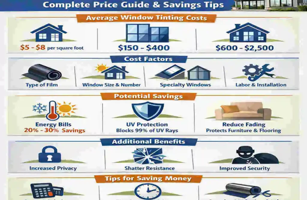 House Window Tinting Costs