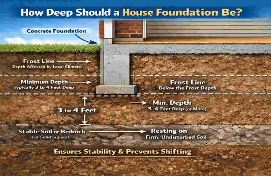 How Deep Should a House Foundation