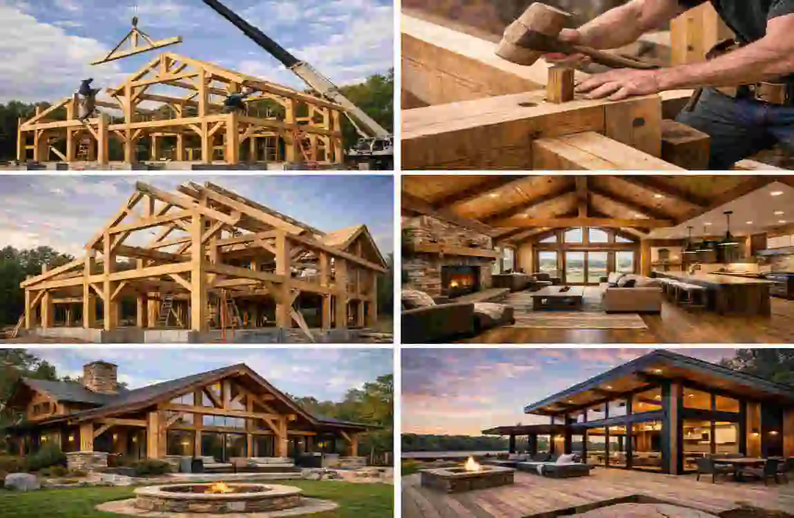 How to Build Your Dream Timber Frame House