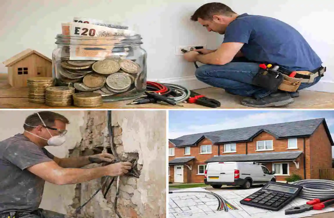 UK Guide: 3-Bed House Rewiring Costs