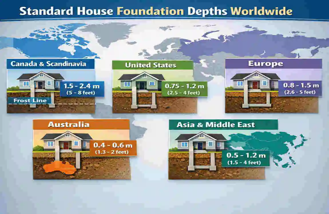 How Deep Should a House Foundation