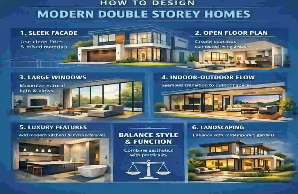 Modern Double Storey Homes