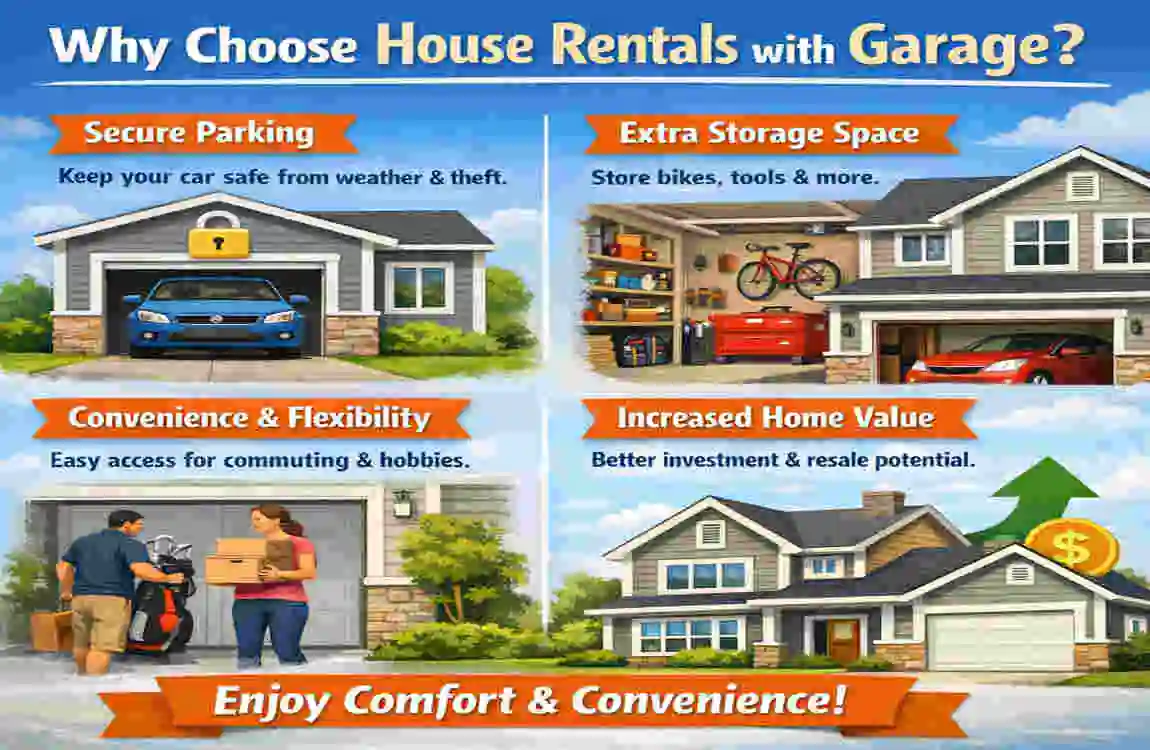 House Rentals with a Garage?