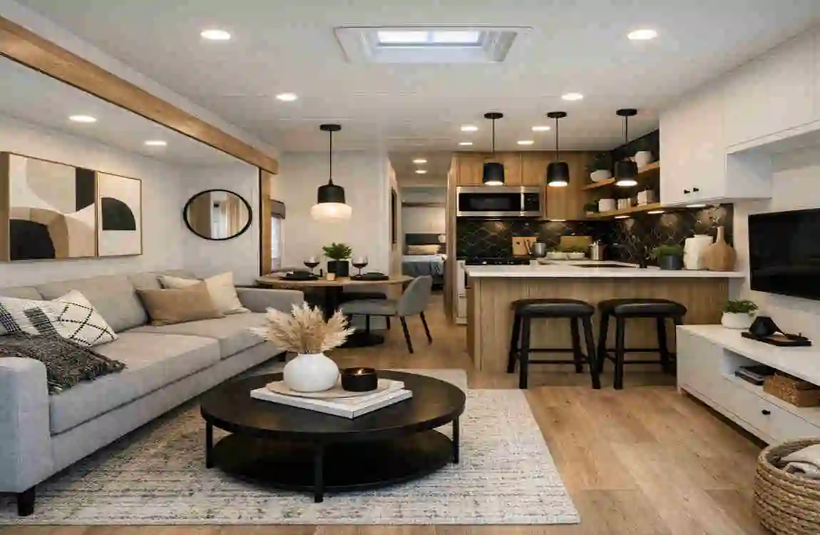 Modern Mobile Home Interior Design