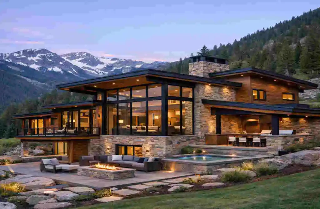Modern Mountain Homes Exteriors