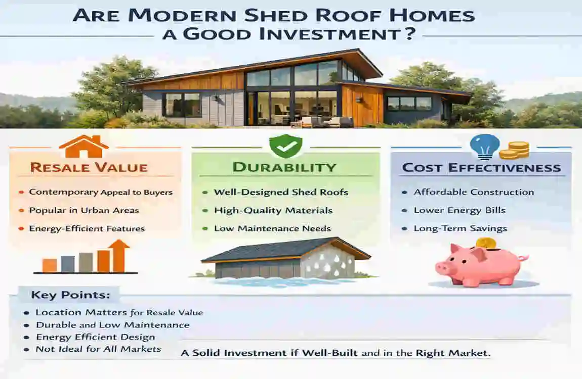 Modern Shed Roof Homes?