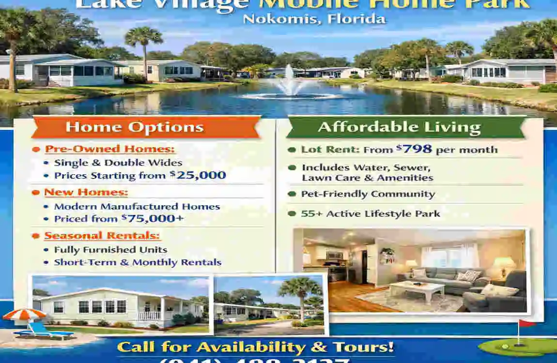 lake village mobile home park nokomis