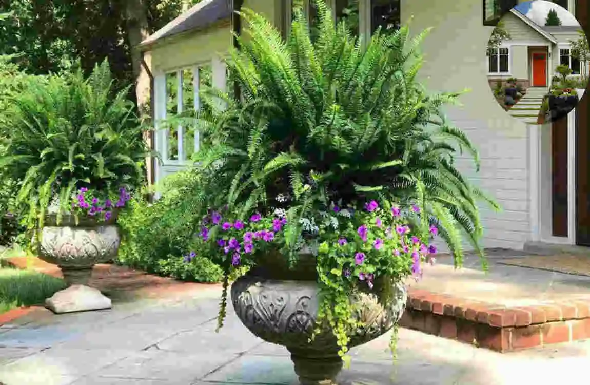 front house planters