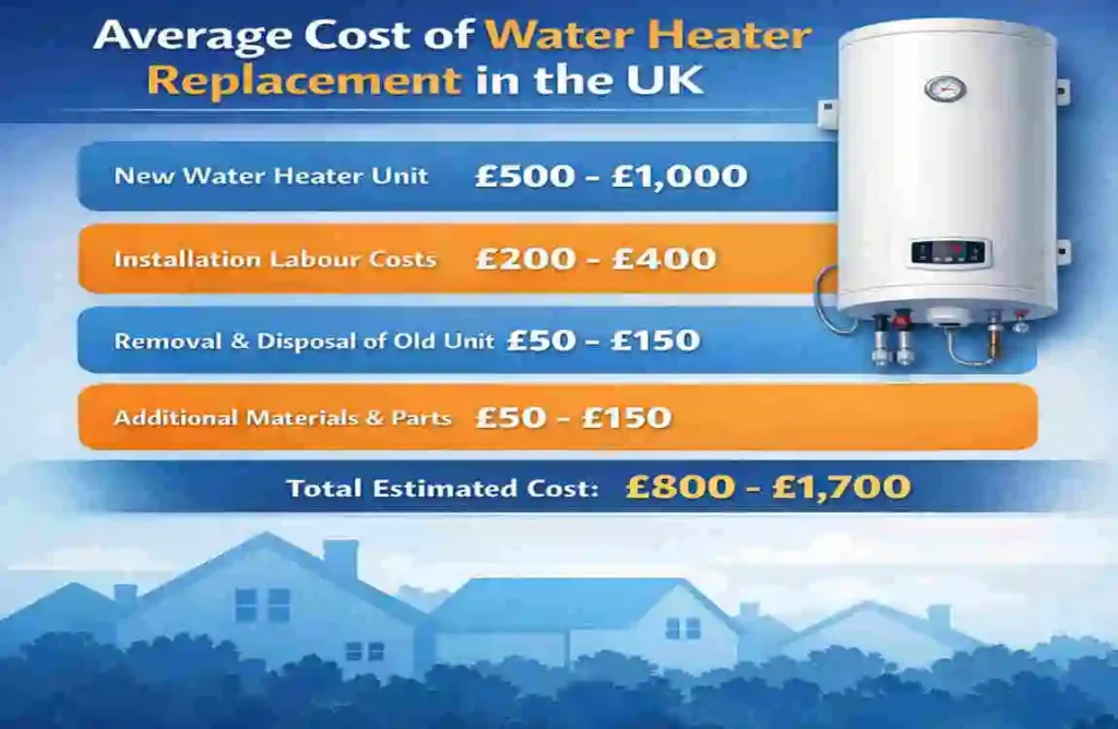 Cost of Water Heater Replacement in the UK?