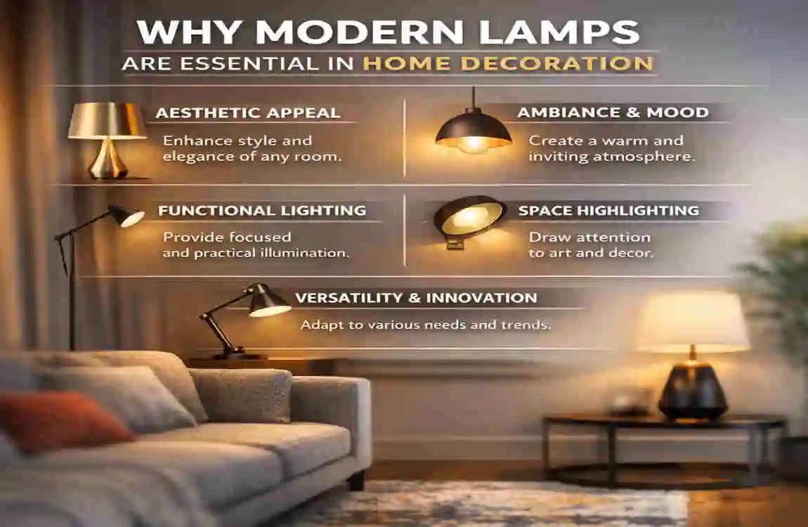 modern home decoration lamp matching styles guide