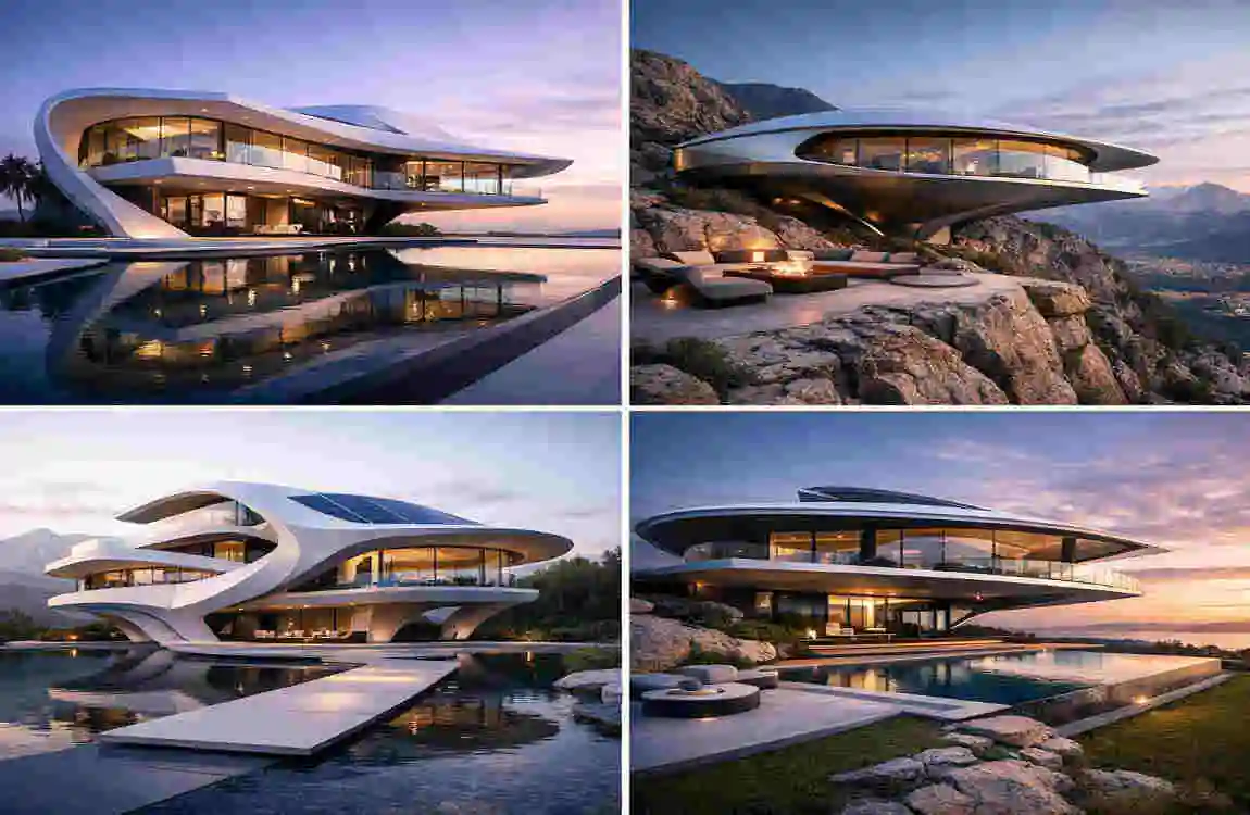 Futuristic Modern Homes