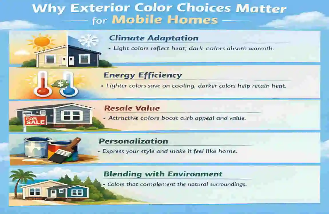 mobile home outside colors