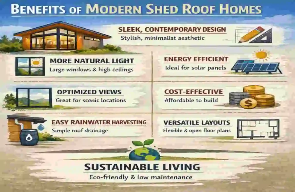What Are the Benefits of Modern Shed Roof Homes? Modern Shed Roof Homes?